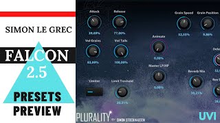 UVI Falcon 25  Plurality  Presets Preview No Talking [upl. by Gradeigh]