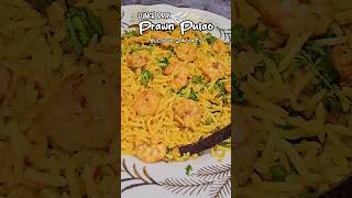 Best Prawn Pulao Recipe Easy and Delicious Seafood Rice Dish shorts prawnpulao [upl. by Ajssatsan989]