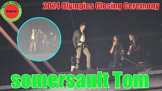 OMG Tom Cruises impressive performance at the closing ceremony of the 2024 Paris Olympics [upl. by Leopold44]