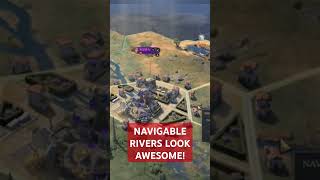 Civ 7s Huge New Map Feature Navigable Rivers [upl. by Reyaht]