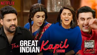 The Great Indian Kapil Show Full Episode 1 Review  Ranbir Kapoor Neetu Riddhima amp Sunil Grover [upl. by Barde]