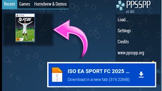 FIFA 25 Commentaires Français ppsspp EA FC 25 PPSSPP ANDROID MOBILE4K CAMERA ENGLISH versionbest [upl. by Nicky898]