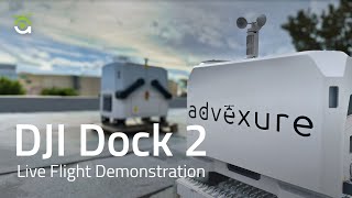 DJI Dock 2 Flight Demonstration [upl. by Arocet]