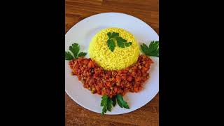 خورشت نخود فرنگی غذای سریع و خوشمزهRezept mit Hackfleisch [upl. by Lenee]