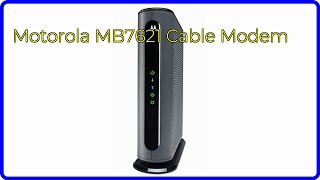 REVIEW 2024 Motorola MB7621 Cable Modem ESSENTIAL details [upl. by Ellinet]