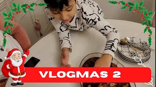 🎄 VLOGMAS N°2🎄 TIRAMISU KINDER BUENO [upl. by Irrabaj]