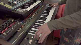 Synth Performance with TimeFactor amp Space Pedals [upl. by Yaf]