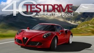 Alfa Romeo 4C  Road Test Drive [upl. by Aisat]