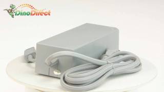 110240V AC Power Adapter with US Plug for Nintendo Wii  dinodirect [upl. by Euqinehs]