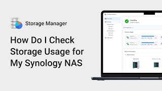 How Do I Check Storage Usage for My Synology NAS  Synology [upl. by Ydnys]