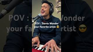 A Ribbon’s in the Sky for our love 🥰😮‍💨 steviewonder livevocals keyboard singer [upl. by Ardnasal]