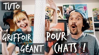 TUTO GRIFFOIR GEANT POUR CHATS  TOOPET feat FANNYFIQUE [upl. by Olsen]