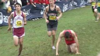 Dramatic finish at High School State Cross Country Championship [upl. by Annawahs303]