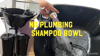 Best shampoo bowl portable Meilleur bol de lavage portable  no plumbing [upl. by Friede]