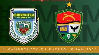 VI Campeonato da PMAM 2024 Fase de grupos Comando Geral 2019 🆚️ 9°BPM 🏟Comando Geral [upl. by Barde796]