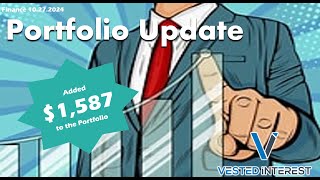 Portfolio Update October 27th investment passiveincome stockmarket investing stocks finance [upl. by Amalita]