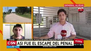 C5N  Policiales El minuto a minuto de la fuga [upl. by Ardnazil943]