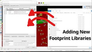 KiCad 50  Adding new footprint libraries [upl. by Stoffel344]