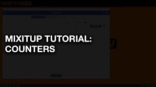 Mix It Up Tutorial How to Create a Counter [upl. by Urba]