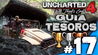 GUIA UNCHARTED 4 CAPITULO 17 PARA BIEN O PARA MAL  TODOS LOS COLECCIONABLES  TROFEOS ESPAÑOL [upl. by Nomor856]