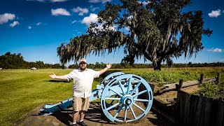 The Battle of New Orleans Took Place Here at Chalmette Battlefield [upl. by Phil582]