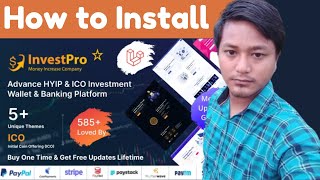 How to Install Hyip InvestPro – Advance HYIP amp ICO Investment Wallet amp Banking Platform [upl. by Posner]