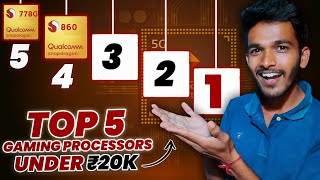 TOP 5 Gaming Processor Under 20k Phones🎮  Best Processor Mobile Under 20000 [upl. by Jotham]