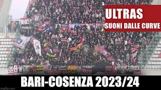 🎥 BariCosenza Serie B 23122023 VIDEOTIFO ULTRAS COSENZA [upl. by Divadnoj309]