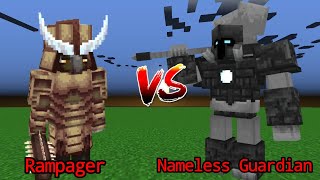 Rampager vs Nameless Guardian  Minecraft Mob Battle [upl. by Gillmore]