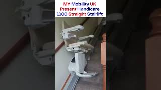 Handicare 1100 Straight Stairlift  Easy Access to Your Home [upl. by Nalek]