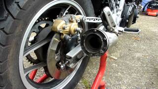 Suzuki GSX1100  GS1150 ESEFE Start Up Supertrapp Exhaust [upl. by Hieronymus]