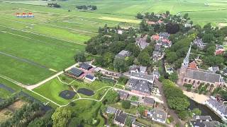 Broek in waterland from above quotThe beauty of waterlandquot Drone shots [upl. by Hussein]