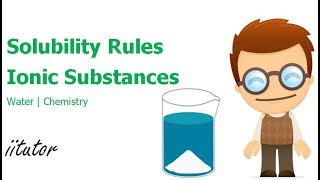 💯 The Solubility Rules for Ionic Substances Explained with Fair Examples [upl. by Ahsier194]