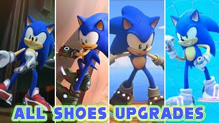 All Sonics Shoes Upgrades amp Abilities  Sonic Prime [upl. by Adnirb986]