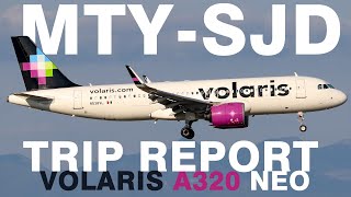 Trip Report Volaris A320 NEO Monterrey MTY  SJD Cabos Reporte de viaje [upl. by Anselmi629]