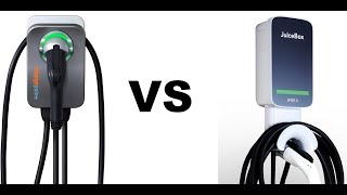 Chargepoint Home Flex vs Enel X JuiceBox  Review of best EV Chargers [upl. by Kachine]