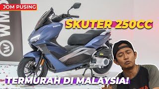 RM13888  SKUTER MAXI 250CC HAI WMOTO ES250i [upl. by Ruhl]