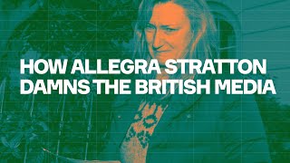 How Allegra Stratton DAMNS The British Media [upl. by Elinet586]