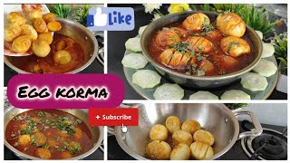 Egg Korma Masala Recipe Anda Korma Masala Recipe By Shab Homemaker ❤️ [upl. by Annayr930]