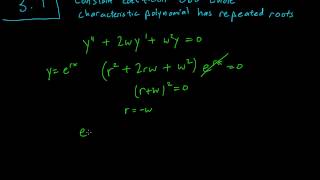 31 When the characteristic polynomial has a repeated root [upl. by Enilkcaj]