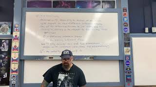 Galilean Relativity Lecture Part 1 [upl. by Eseerehs]