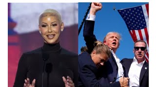 REACTION  Amber Rose speech at the RNC quotTHE MEDIA LIED TO US [upl. by Celia]