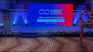 Listing Ceremony of OBSC Perfection Limited [upl. by Samau]