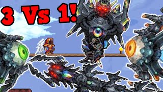 Can I Survive the Brutal Exo Mech Bosses Alone  Terraria Calamity Mod Solo [upl. by Imorej]