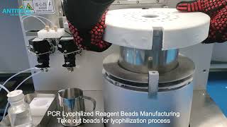 PCR Lyophilized Reagent Beads Manufacturing  How To Make Lyophilized Beads Lyo Bead Dispenser [upl. by Ahsenac]