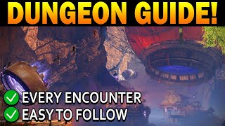 Destiny 2 Complete GRASP OF AVARICE Dungeon Guide [upl. by Eserehs]