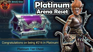 Taras Hunt Continues Polymorphed To Oblivion  Platinum Arena Reset I Raid Shadow Legends [upl. by Lienhard]