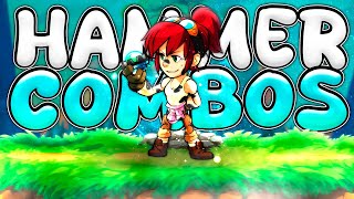 Every Hammer Combo in Brawlhalla 2024 [upl. by Karee325]