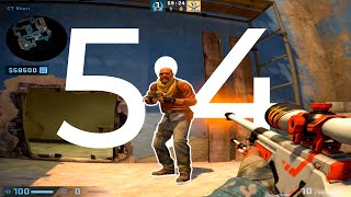 Como eu não conhecia RESOLUÇÃO 54 a mais equilibrada do CSGO [upl. by Naol]