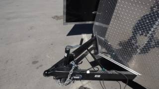 6x12 Tandem Enclosed Cargo Trailer  Carry On [upl. by Inalem968]